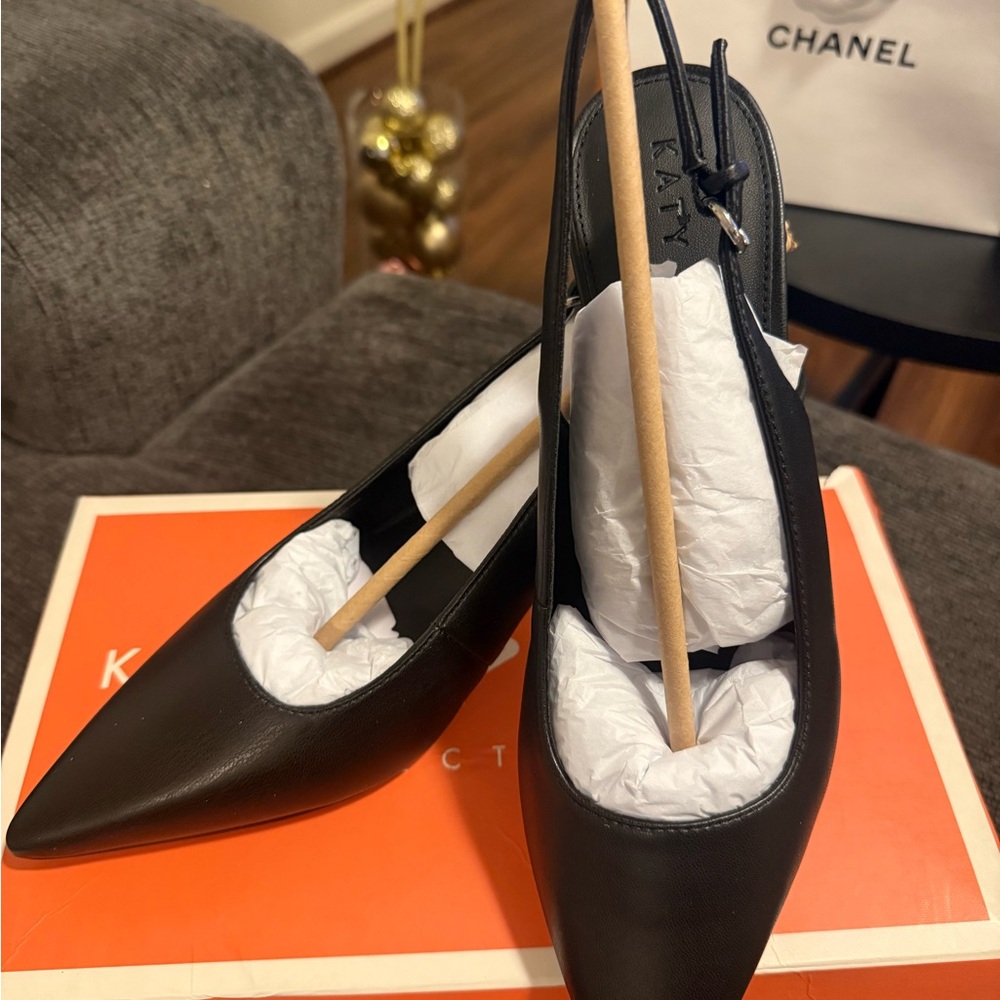 KATY PERRY heels the Oceanview Sling Back Softy Nappa Women Size 9